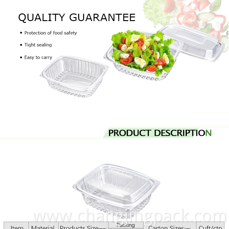 disposable salad container